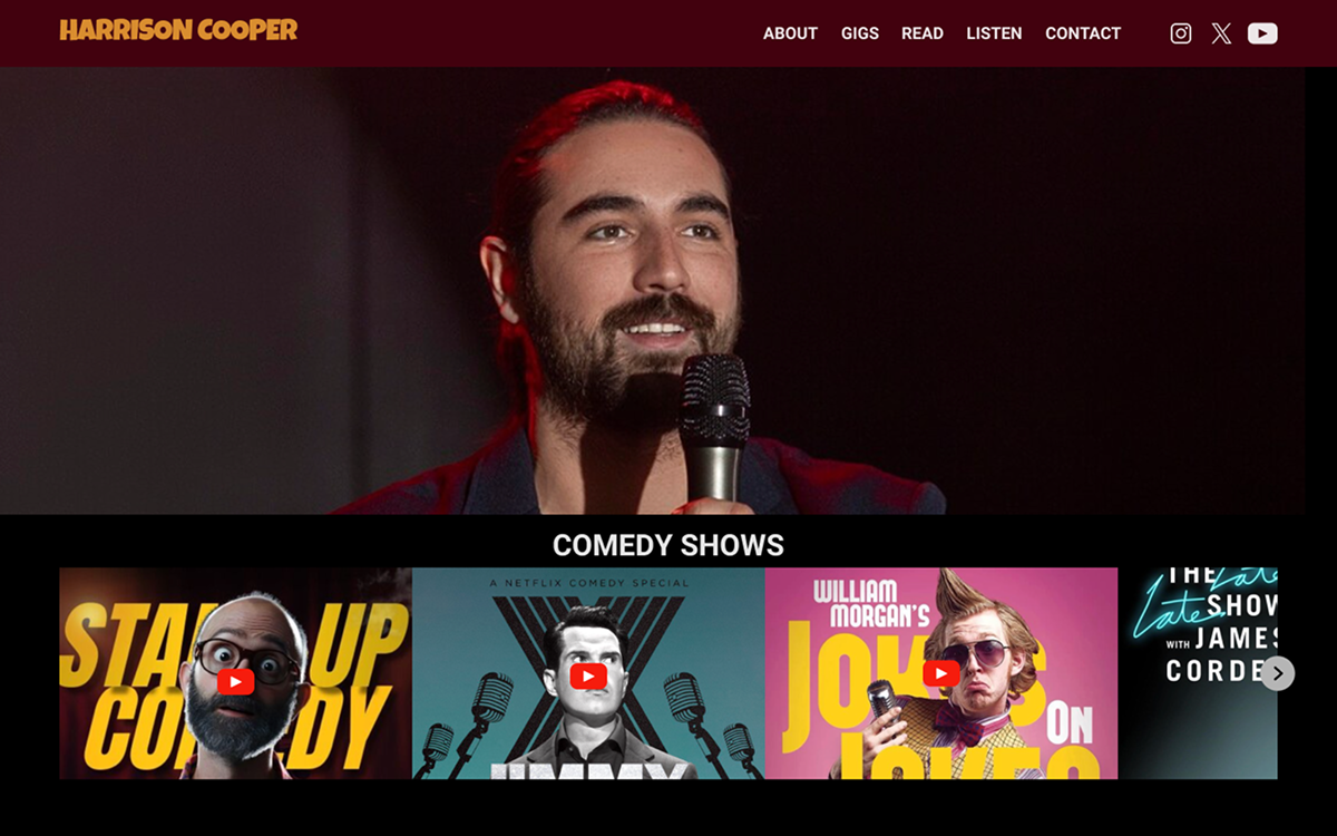 Center Stage Comedy sample preview